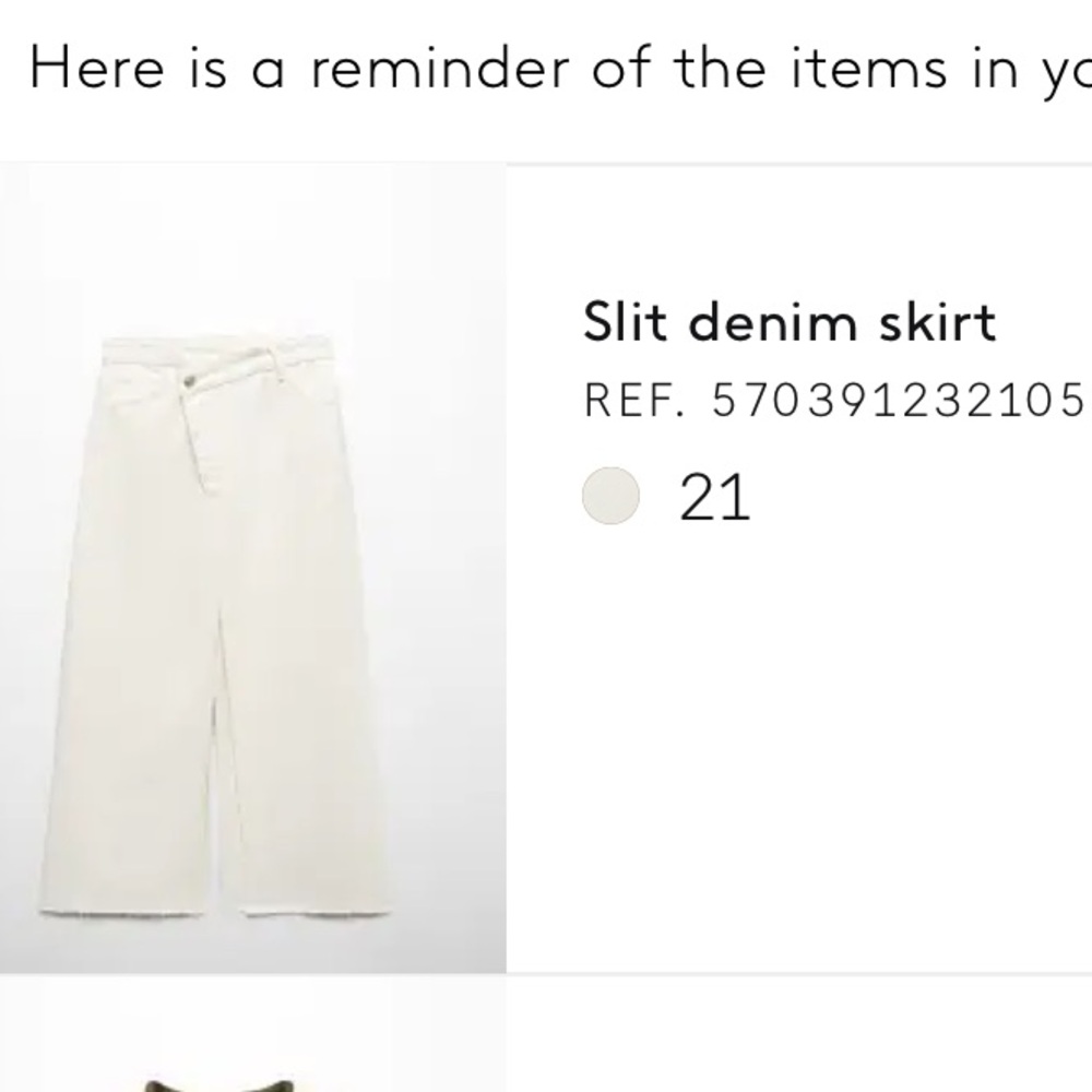 Mango Cream Long Shirt